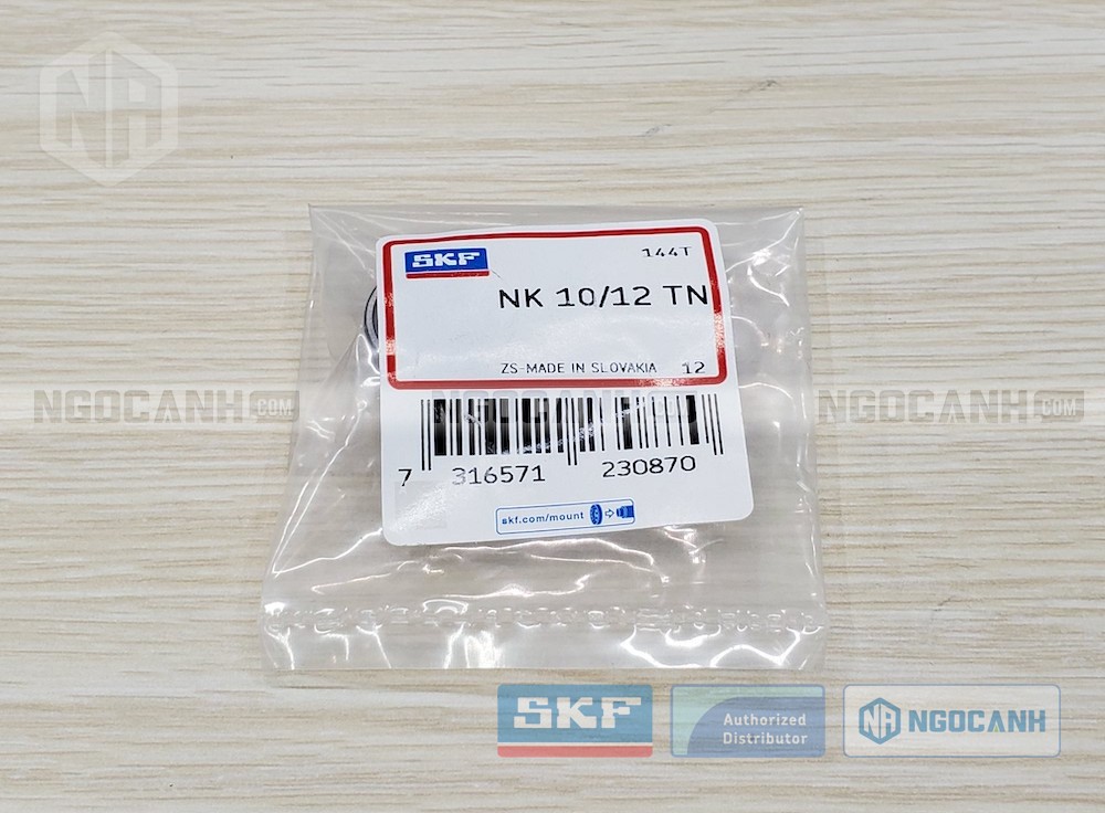 Vòng bi kim SKF NK 10 12 TN chính hãng Đại lý ủy quyền SKF