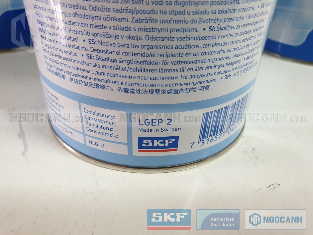 SKF LGFP 2 có xuất xứ tại Thụy Điển (Sweden). Phân phối bởi SKF Ngọc Anh.