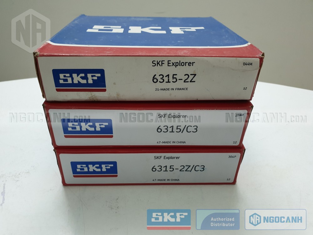Vòng bi SKF 6315 chính hãng được sản xuất tại France và China