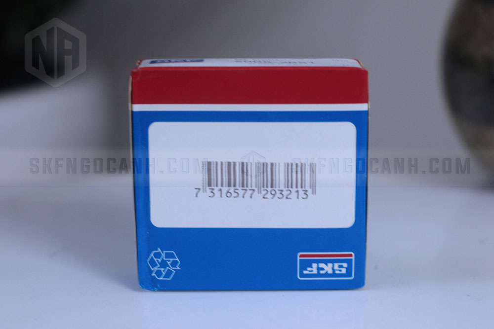 Mặt dưới vỏ hộp Vòng bi 6008-2RS1 SKF chính hãng