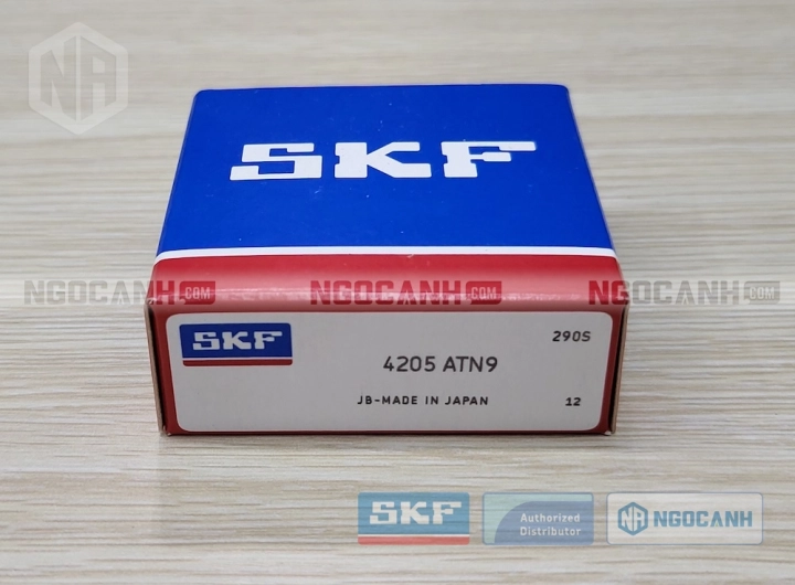 Vòng bi SKF 4205 ATN9 chính hãng phân phối bởi SKF Ngọc Anh - Đại lý ủy quyền SKF