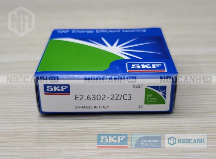 Vòng bi SKF E2.6302-2Z/C3 chính hãng phân phối bởi SKF Ngọc Anh - Đại lý ủy quyền SKF