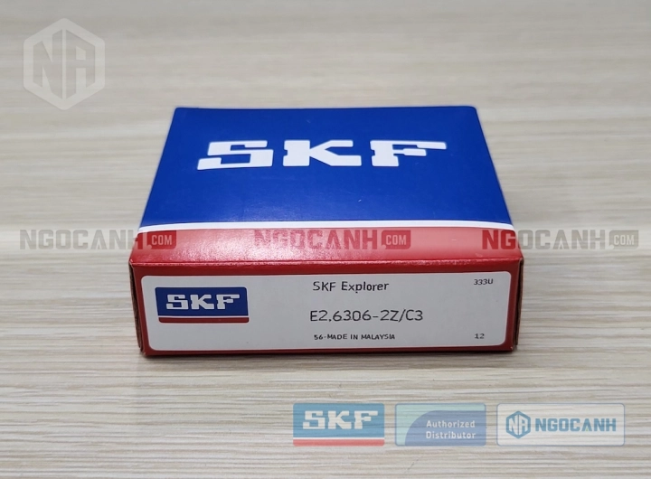 Vòng bi SKF E2.6306-2Z/C3 chính hãng phân phối bởi SKF Ngọc Anh - Đại lý ủy quyền SKF