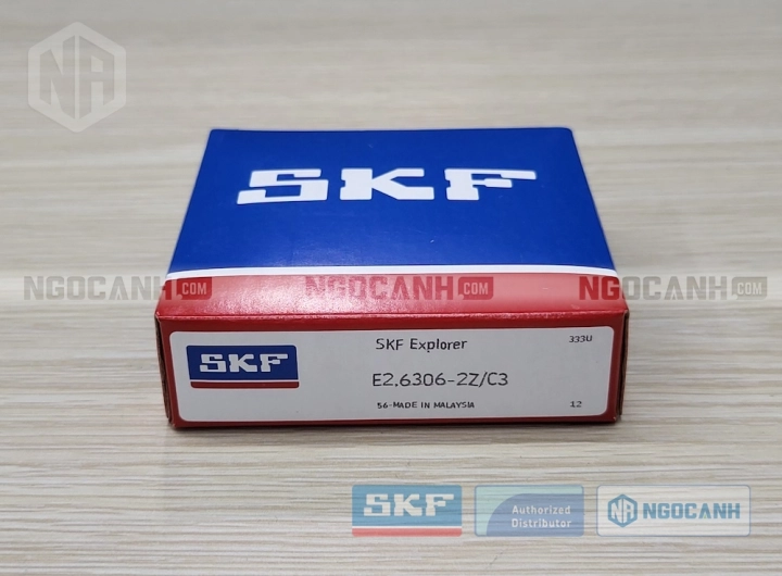 Vòng bi SKF E2.6306-2Z/C3 chính hãng phân phối bởi SKF Ngọc Anh - Đại lý ủy quyền SKF Vòng bi SKF E2.6306-2Z/C3 chính hãng phân phối bởi SKF Ngọc Anh - Đại lý ủy quyền SKF