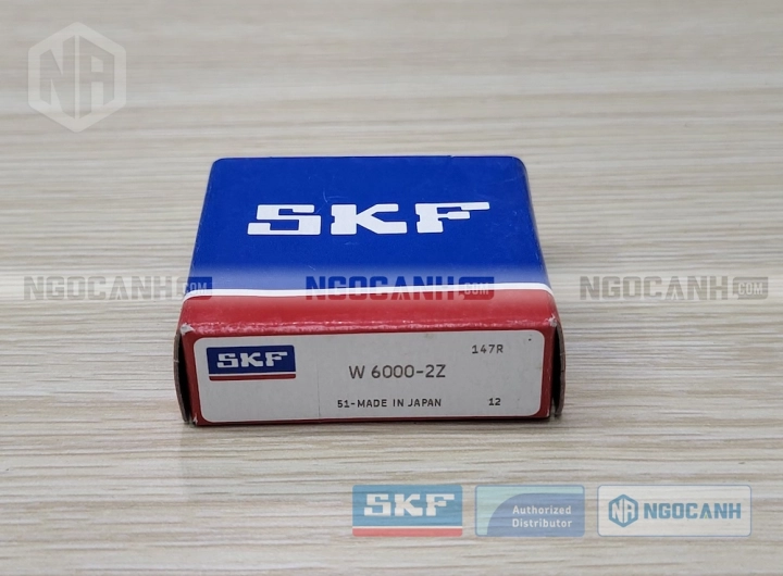 Vòng bi SKF W 6000-2Z chính hãng phân phối bởi SKF Ngọc Anh - Đại lý ủy quyền SKF