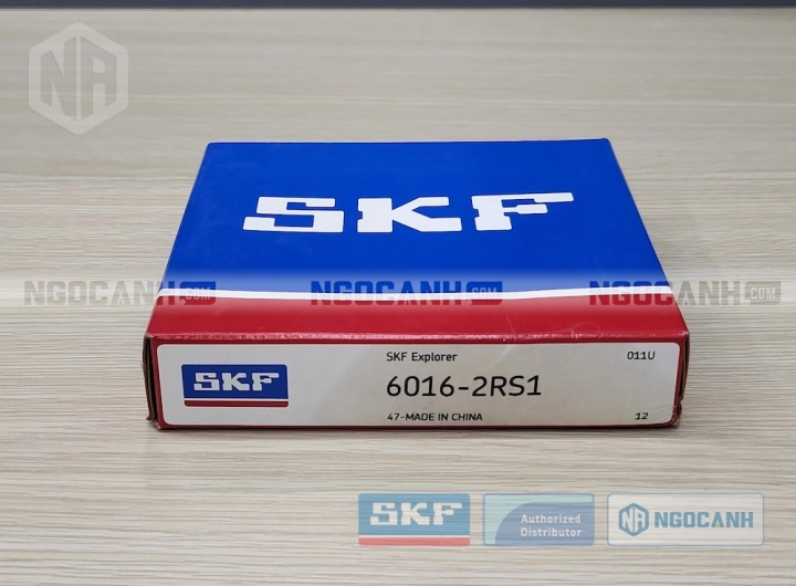 Vòng bi SKF 6016-2RS1 chính hãng phân phối bởi SKF Ngọc Anh - Đại lý ủy quyền SKF Vòng bi SKF 6016-2RS1 chính hãng phân phối bởi SKF Ngọc Anh - Đại lý ủy quyền SKF