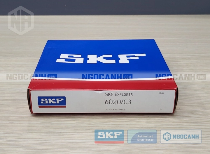 Vòng bi SKF 6020/C3 chính hãng phân phối bởi SKF Ngọc Anh - Đại lý ủy quyền SKF