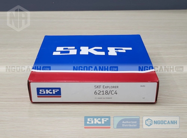 Vòng bi SKF 6218/C4 chính hãng phân phối bởi SKF Ngọc Anh - Đại lý ủy quyền SKF