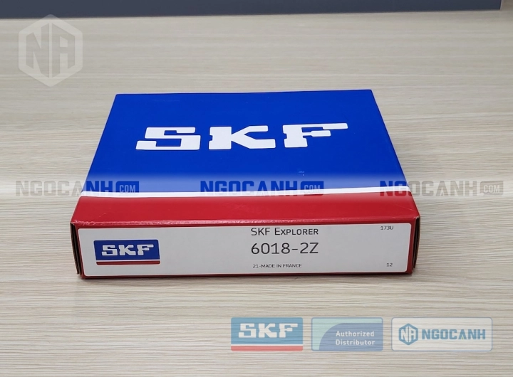 Vòng bi SKF 6018-2Z chính hãng phân phối bởi SKF Ngọc Anh - Đại lý ủy quyền SKF