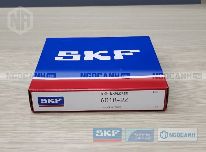 Vòng bi SKF 6018-2Z chính hãng phân phối bởi SKF Ngọc Anh - Đại lý ủy quyền SKF Vòng bi SKF 6018-2Z chính hãng phân phối bởi SKF Ngọc Anh - Đại lý ủy quyền SKF