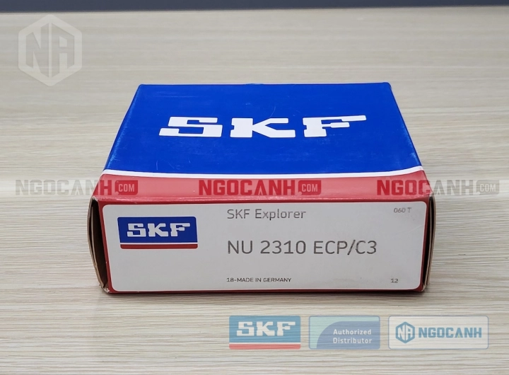 Vòng bi SKF NU 2310 ECP/C3 chính hãng phân phối bởi SKF Ngọc Anh - Đại lý ủy quyền SKF