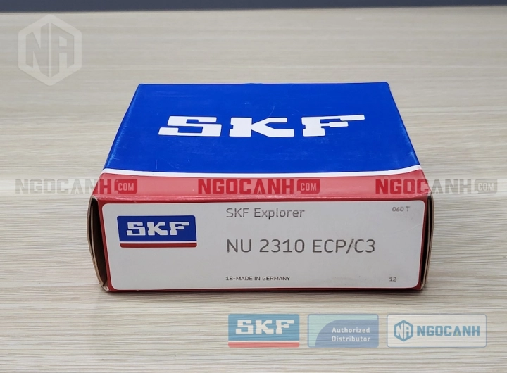 Vòng bi SKF NU 2310 ECP/C3 chính hãng phân phối bởi SKF Ngọc Anh - Đại lý ủy quyền SKF Vòng bi SKF NU 2310 ECP/C3 chính hãng phân phối bởi SKF Ngọc Anh - Đại lý ủy quyền SKF