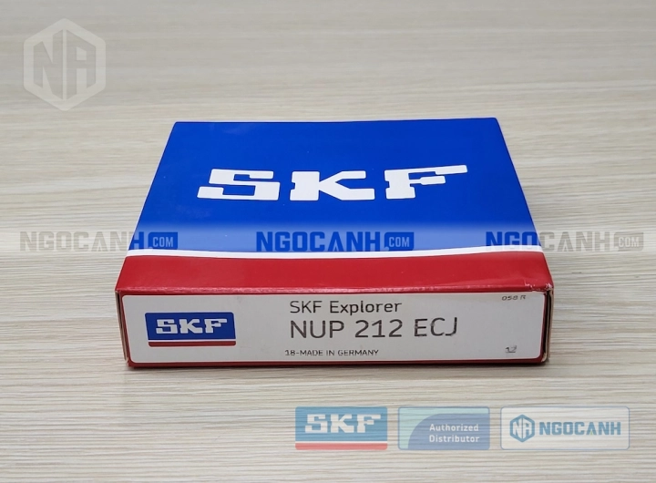 Vòng bi SKF NUP 212 ECJ chính hãng phân phối bởi SKF Ngọc Anh - Đại lý ủy quyền SKF