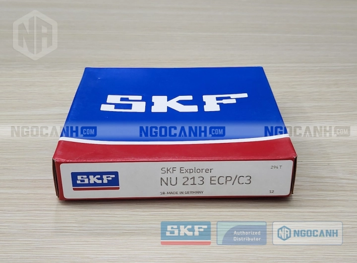 Vòng bi SKF NU 213 ECP/C3 chính hãng phân phối bởi SKF Ngọc Anh - Đại lý ủy quyền SKF