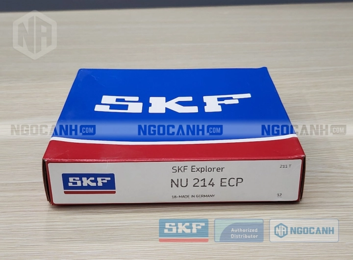 Vòng bi SKF NU 214 ECP chính hãng phân phối bởi SKF Ngọc Anh - Đại lý ủy quyền SKF