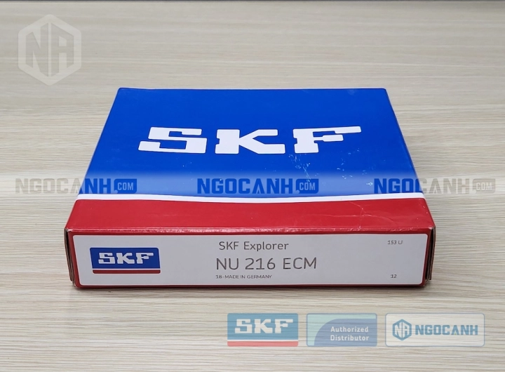 Vòng bi SKF NU 216 ECM chính hãng phân phối bởi SKF Ngọc Anh - Đại lý ủy quyền SKF
