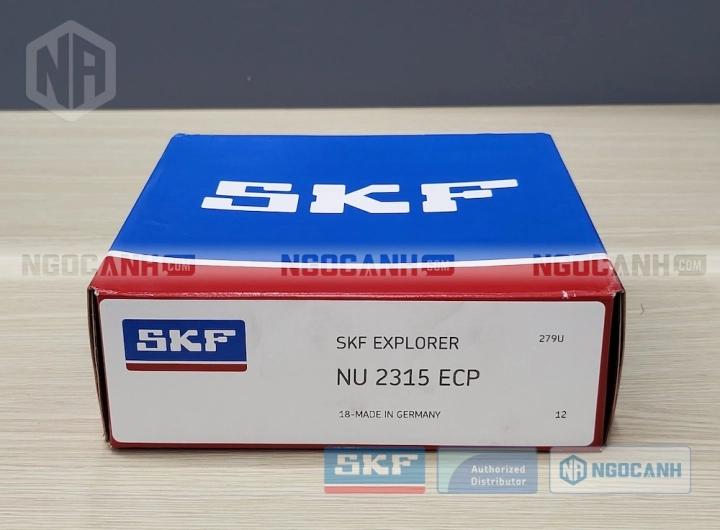 Vòng bi SKF NU 2315 ECP chính hãng phân phối bởi SKF Ngọc Anh - Đại lý ủy quyền SKF