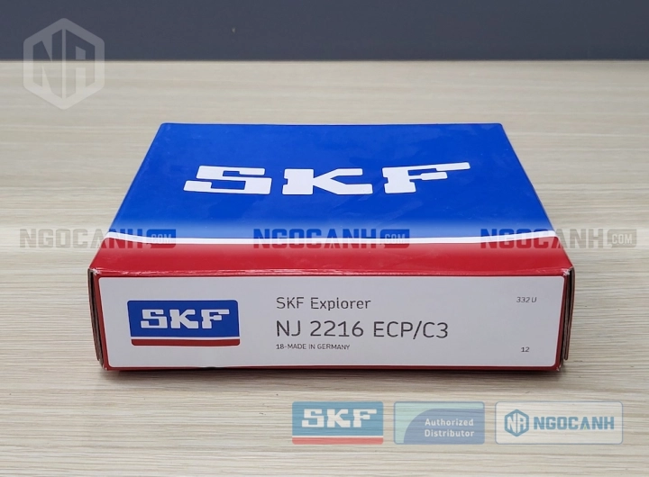 Vòng bi SKF NJ 2216 ECP/C3 chính hãng phân phối bởi SKF Ngọc Anh - Đại lý ủy quyền SKF Vòng bi SKF NJ 2216 ECP/C3 chính hãng phân phối bởi SKF Ngọc Anh - Đại lý ủy quyền SKF