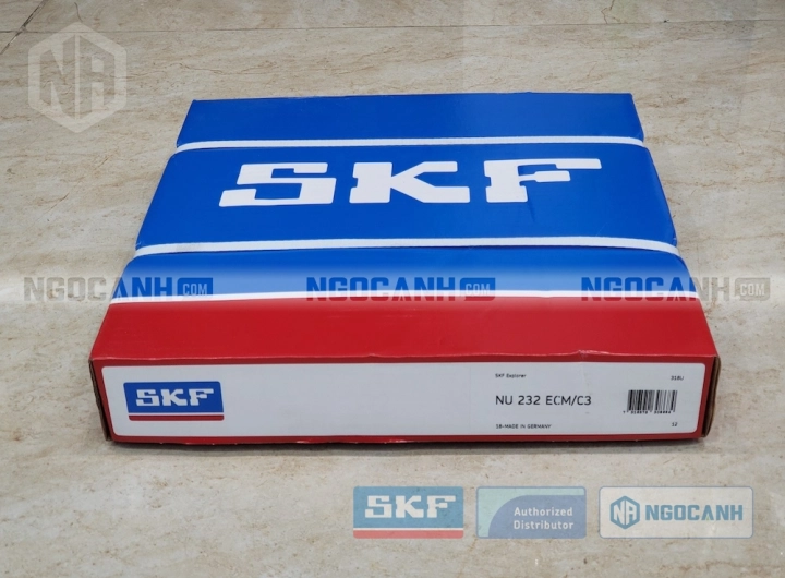 Vòng bi SKF NU 232 ECM/C3 chính hãng phân phối bởi SKF Ngọc Anh - Đại lý ủy quyền SKF Vòng bi SKF NU 232 ECM/C3 chính hãng phân phối bởi SKF Ngọc Anh - Đại lý ủy quyền SKF