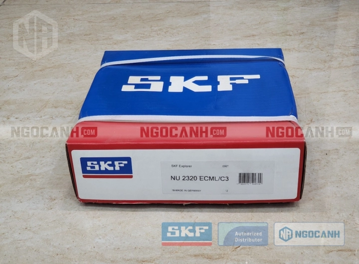 Vòng bi SKF NU 2320 ECML/C3 chính hãng phân phối bởi SKF Ngọc Anh - Đại lý ủy quyền SKF