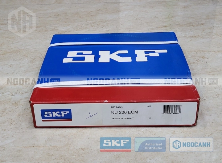 Vòng bi SKF NU 226 ECM chính hãng phân phối bởi SKF Ngọc Anh - Đại lý ủy quyền SKF Vòng bi SKF NU 226 ECM chính hãng phân phối bởi SKF Ngọc Anh - Đại lý ủy quyền SKF