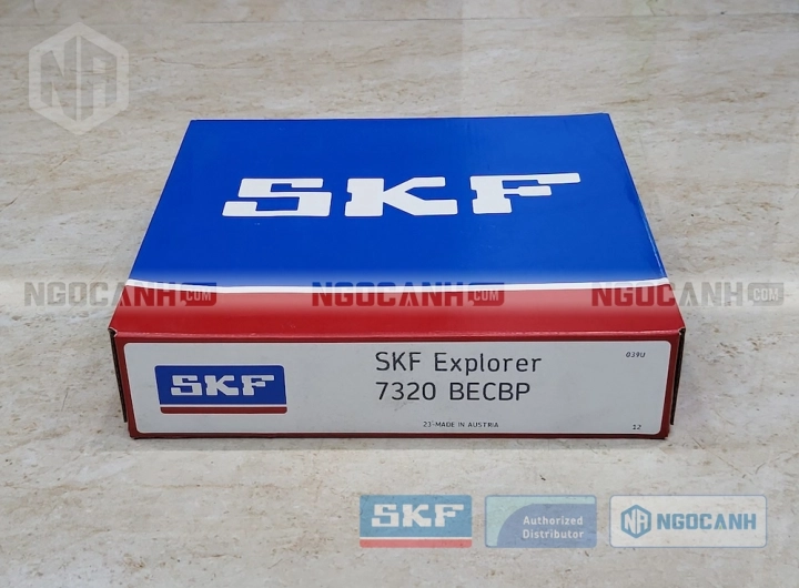 Vòng bi SKF 7320 BECBP chính hãng phân phối bởi SKF Ngọc Anh - Đại lý ủy quyền SKF