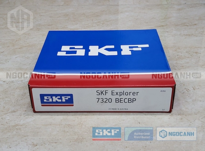 Vòng bi SKF 7320 BECBP chính hãng phân phối bởi SKF Ngọc Anh - Đại lý ủy quyền SKF Vòng bi SKF 7320 BECBP chính hãng phân phối bởi SKF Ngọc Anh - Đại lý ủy quyền SKF
