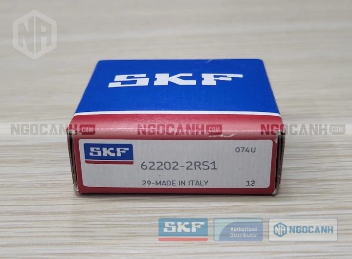 Vòng bi SKF 62202-2RS1 chính hãng phân phối bởi SKF Ngọc Anh - Đại lý ủy quyền SKF