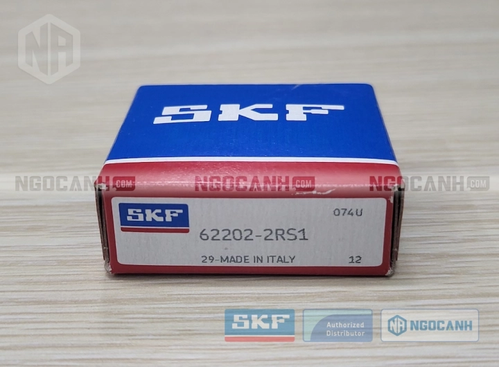 Vòng bi SKF 62202-2RS1 chính hãng phân phối bởi SKF Ngọc Anh - Đại lý ủy quyền SKF Vòng bi SKF 62202-2RS1 chính hãng phân phối bởi SKF Ngọc Anh - Đại lý ủy quyền SKF