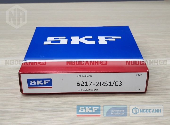 Vòng bi SKF 6217-2RS1/C3 chính hãng phân phối bởi SKF Ngọc Anh - Đại lý ủy quyền SKF Vòng bi SKF 6217-2RS1/C3 chính hãng phân phối bởi SKF Ngọc Anh - Đại lý ủy quyền SKF