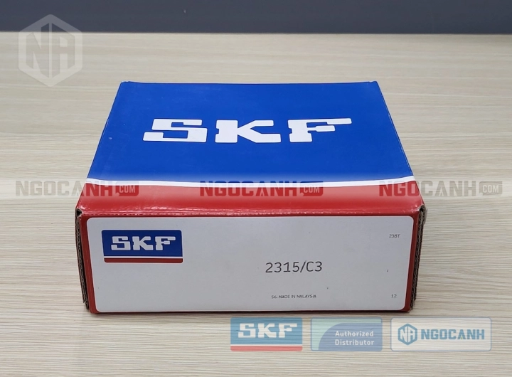 Vòng bi SKF 2315/C3 chính hãng phân phối bởi SKF Ngọc Anh - Đại lý ủy quyền SKF Vòng bi SKF 2315/C3 chính hãng phân phối bởi SKF Ngọc Anh - Đại lý ủy quyền SKF
