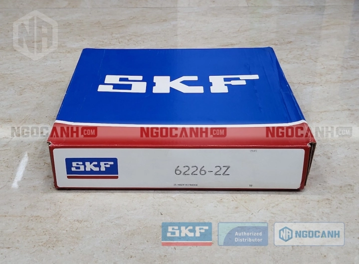 Vòng bi SKF 6226-2Z chính hãng phân phối bởi SKF Ngọc Anh - Đại lý ủy quyền SKF Vòng bi SKF 6226-2Z chính hãng phân phối bởi SKF Ngọc Anh - Đại lý ủy quyền SKF