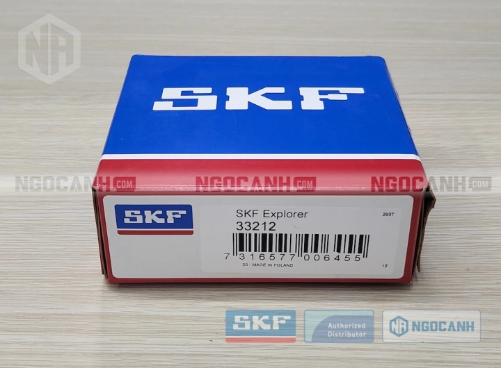 Vòng bi SKF 33212 chính hãng phân phối bởi SKF Ngọc Anh - Đại lý ủy quyền SKF Vòng bi SKF 33212 chính hãng phân phối bởi SKF Ngọc Anh - Đại lý ủy quyền SKF