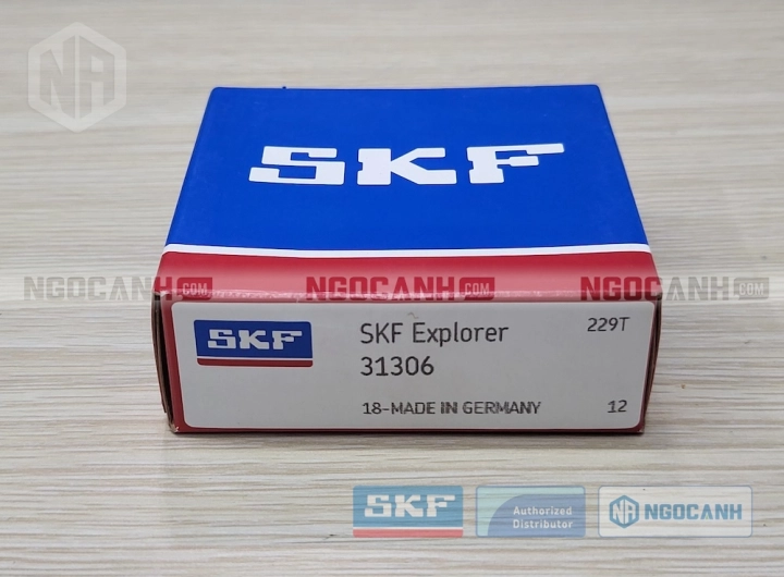 Vòng bi SKF 31306 chính hãng phân phối bởi SKF Ngọc Anh - Đại lý ủy quyền SKF