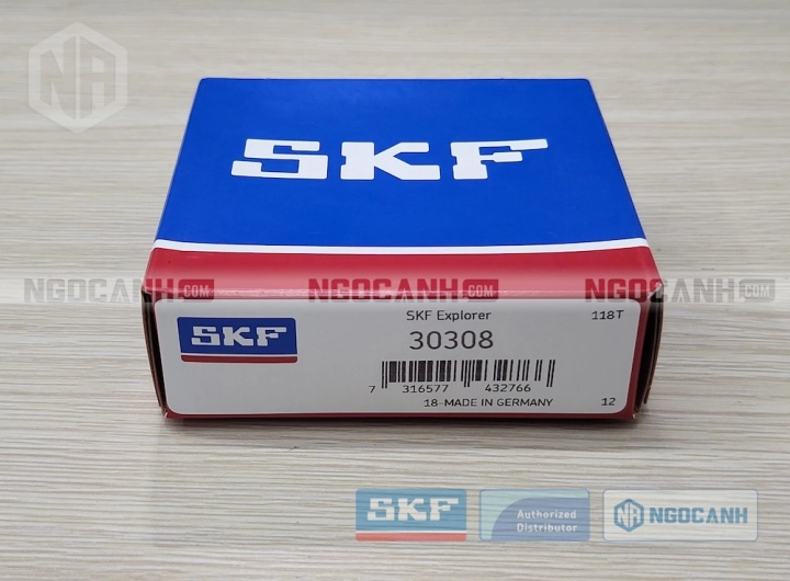 Vòng bi SKF 30308 chính hãng phân phối bởi SKF Ngọc Anh - Đại lý ủy quyền SKF