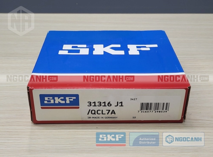 Vòng bi SKF 31316 J1/QCL7A chính hãng phân phối bởi SKF Ngọc Anh - Đại lý ủy quyền SKF