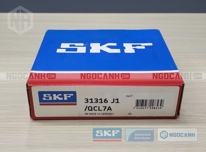 Vòng bi SKF 31316 J1/QCL7A chính hãng phân phối bởi SKF Ngọc Anh - Đại lý ủy quyền SKF Vòng bi SKF 31316 J1/QCL7A chính hãng phân phối bởi SKF Ngọc Anh - Đại lý ủy quyền SKF