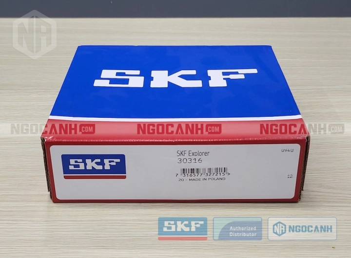 Vòng bi SKF 30316 chính hãng phân phối bởi SKF Ngọc Anh - Đại lý ủy quyền SKF