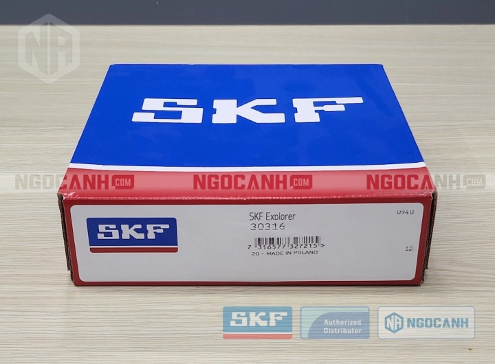 Vòng bi SKF 30316 chính hãng phân phối bởi SKF Ngọc Anh - Đại lý ủy quyền SKF Vòng bi SKF 30316 chính hãng phân phối bởi SKF Ngọc Anh - Đại lý ủy quyền SKF