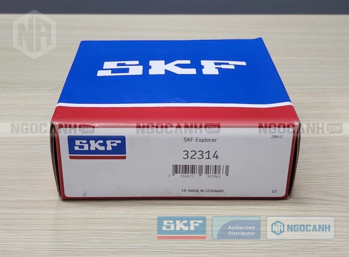 Vòng bi SKF 32314 chính hãng phân phối bởi SKF Ngọc Anh - Đại lý ủy quyền SKF Vòng bi SKF 32314 chính hãng phân phối bởi SKF Ngọc Anh - Đại lý ủy quyền SKF