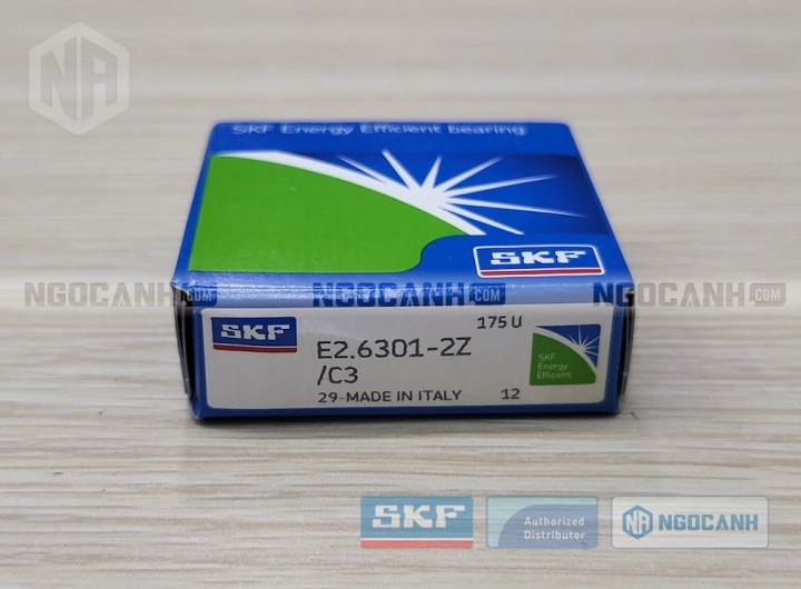 Vòng bi SKF E2.6301-2Z/C3 chính hãng phân phối bởi SKF Ngọc Anh - Đại lý ủy quyền SKF Vòng bi SKF E2.6301-2Z/C3 chính hãng phân phối bởi SKF Ngọc Anh - Đại lý ủy quyền SKF