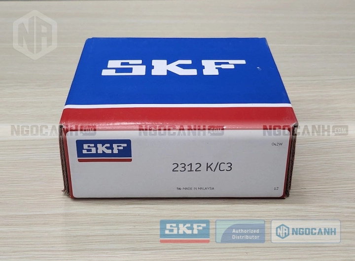 Vòng bi SKF 2312 K/C3 chính hãng phân phối bởi SKF Ngọc Anh - Đại lý ủy quyền SKF