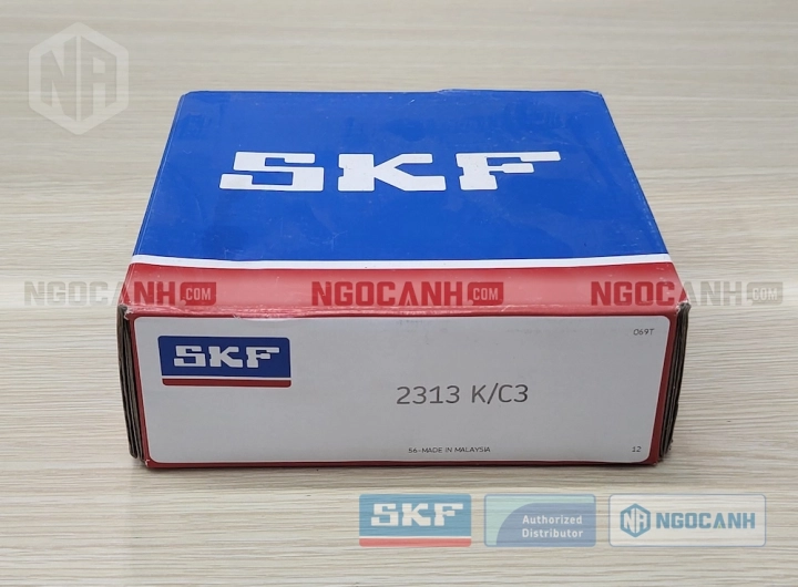 Vòng bi SKF 2313 K/C3 chính hãng phân phối bởi SKF Ngọc Anh - Đại lý ủy quyền SKF Vòng bi SKF 2313 K/C3 chính hãng phân phối bởi SKF Ngọc Anh - Đại lý ủy quyền SKF