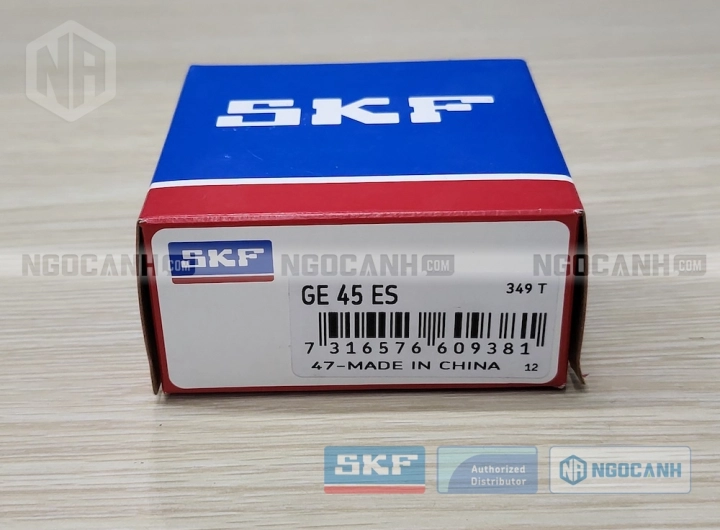 Vòng bi SKF GE 45 ES chính hãng phân phối bởi SKF Ngọc Anh - Đại lý ủy quyền SKF
