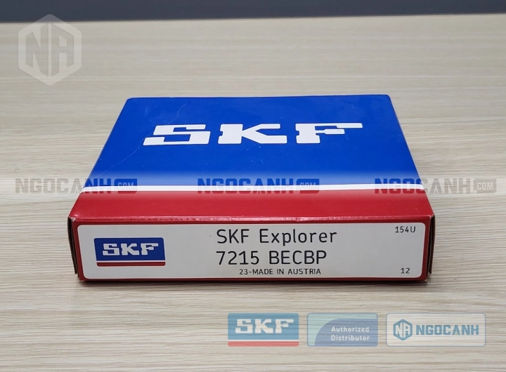 Vòng bi SKF 7215 BECBP chính hãng phân phối bởi SKF Ngọc Anh - Đại lý ủy quyền SKF