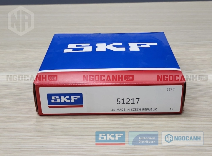 Vòng bi SKF 51217 chính hãng phân phối bởi SKF Ngọc Anh - Đại lý ủy quyền SKF