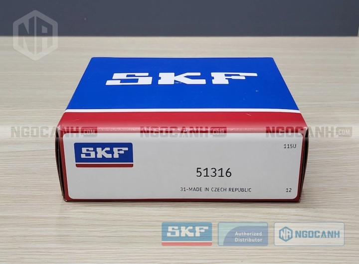 Vòng bi SKF 51316 chính hãng phân phối bởi SKF Ngọc Anh - Đại lý ủy quyền SKF