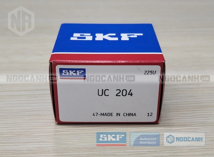 Vòng bi SKF UC 204 chính hãng phân phối bởi SKF Ngọc Anh - Đại lý ủy quyền SKF