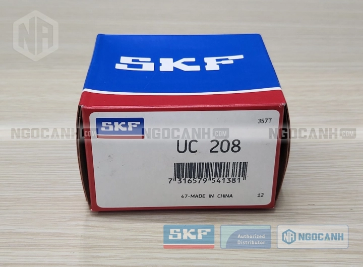 Vòng bi SKF UC 208 chính hãng phân phối bởi SKF Ngọc Anh - Đại lý ủy quyền SKF Vòng bi SKF UC 208 chính hãng phân phối bởi SKF Ngọc Anh - Đại lý ủy quyền SKF