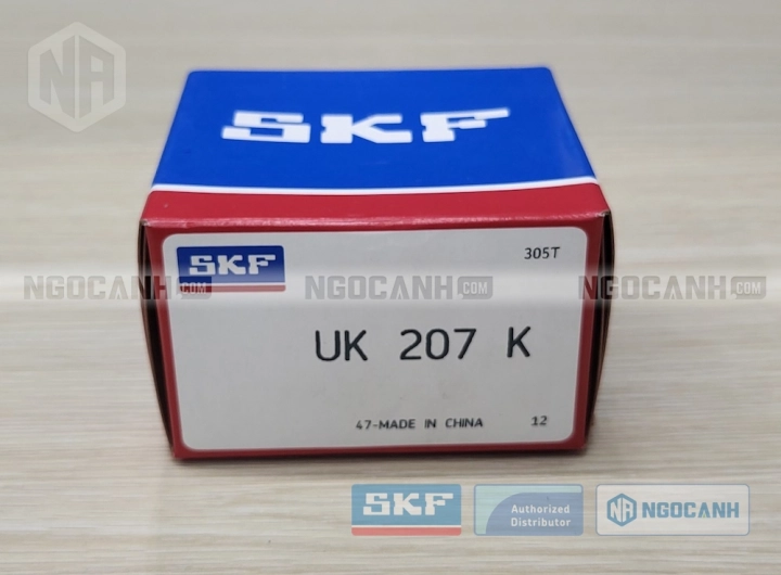Vòng bi SKF UK 207 K chính hãng phân phối bởi SKF Ngọc Anh - Đại lý ủy quyền SKF